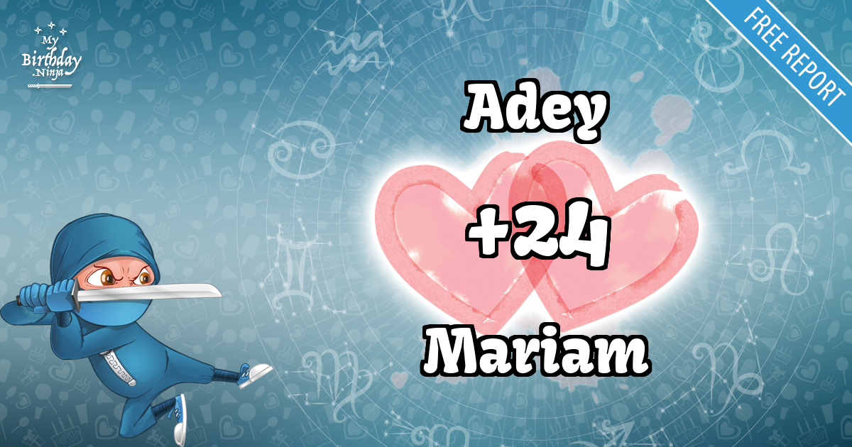 Adey and Mariam Love Match Score