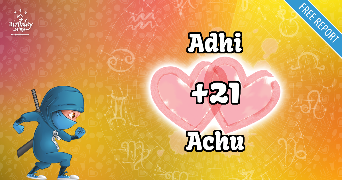 Adhi and Achu Love Match Score