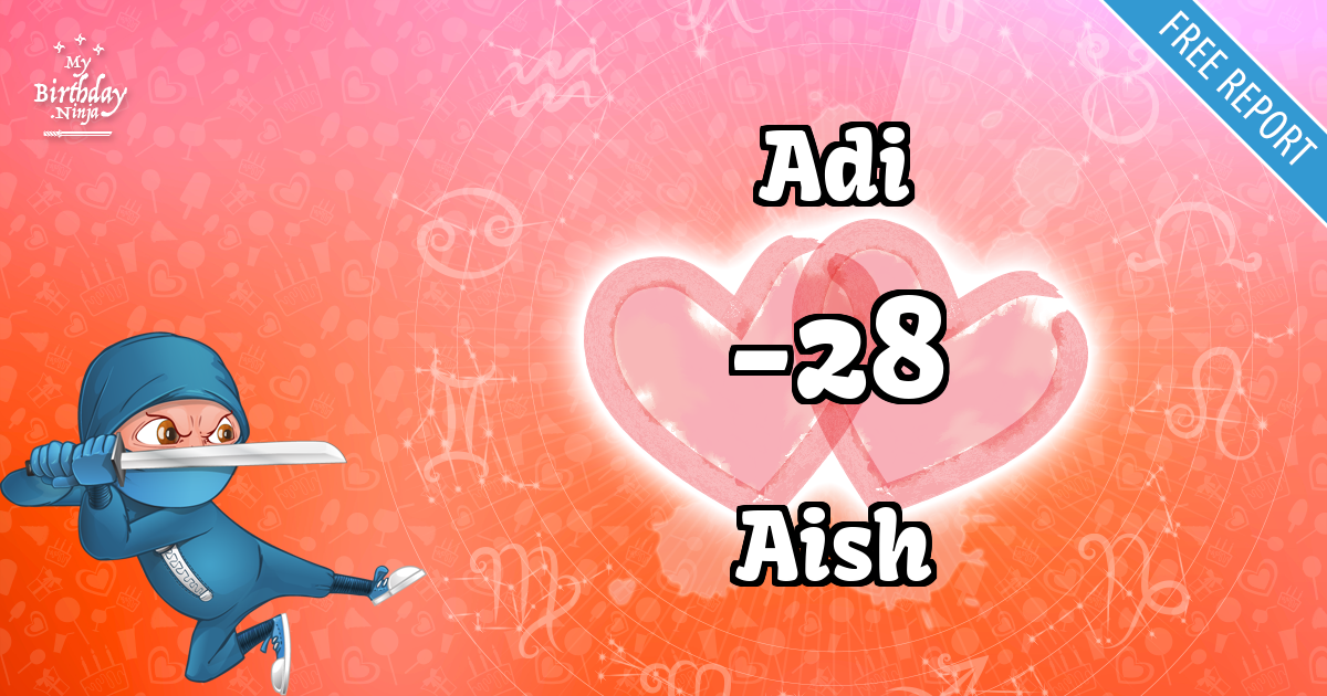 Adi and Aish Love Match Score
