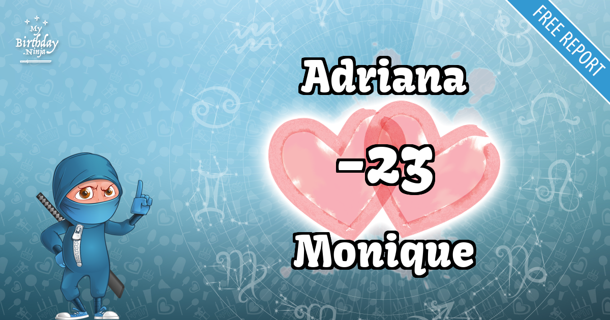 Adriana and Monique Love Match Score