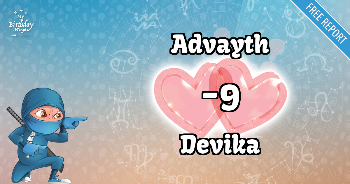Advayth and Devika Love Match Score