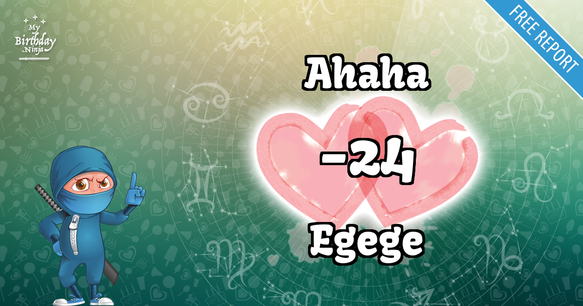 Ahaha and Egege Love Match Score