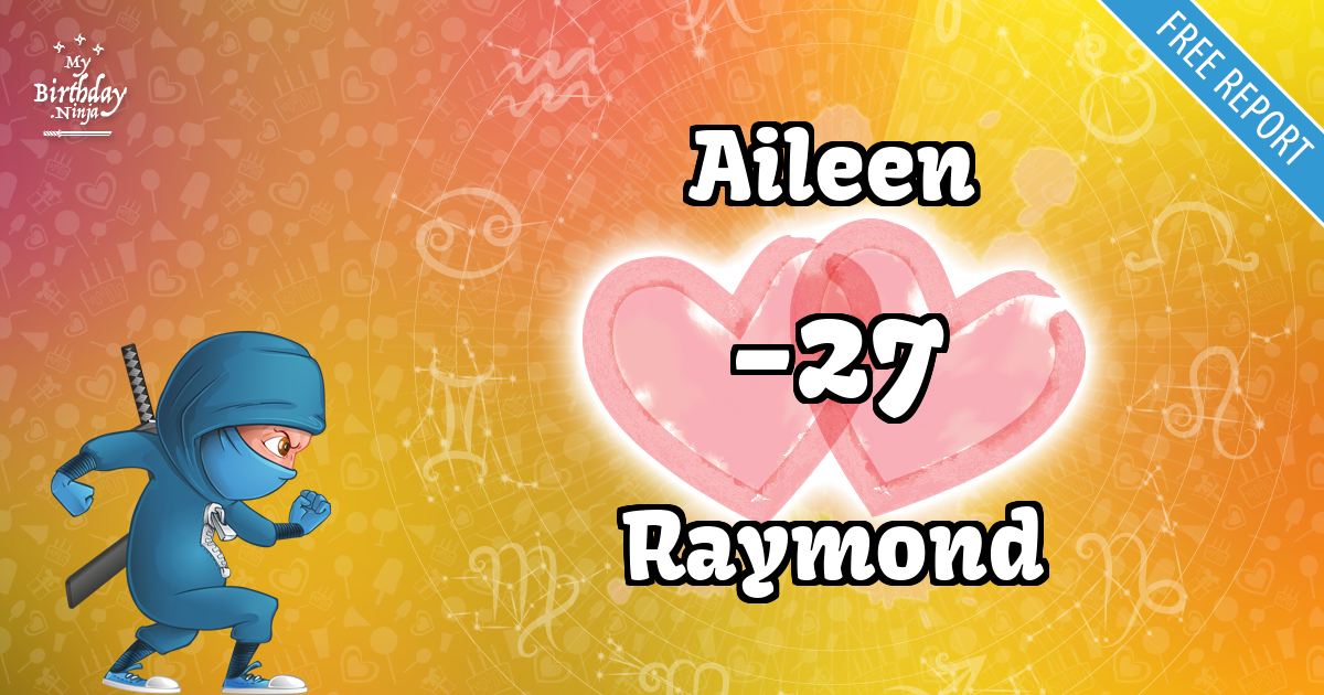 Aileen and Raymond Love Match Score