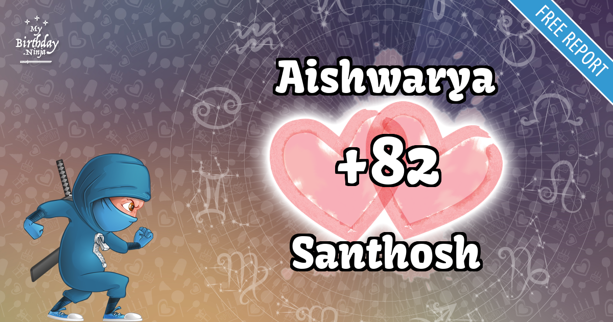 Aishwarya and Santhosh Love Match Score
