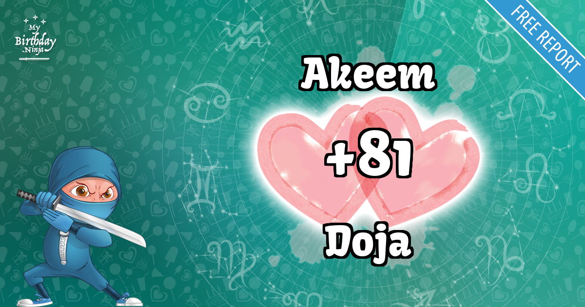 Akeem and Doja Love Match Score