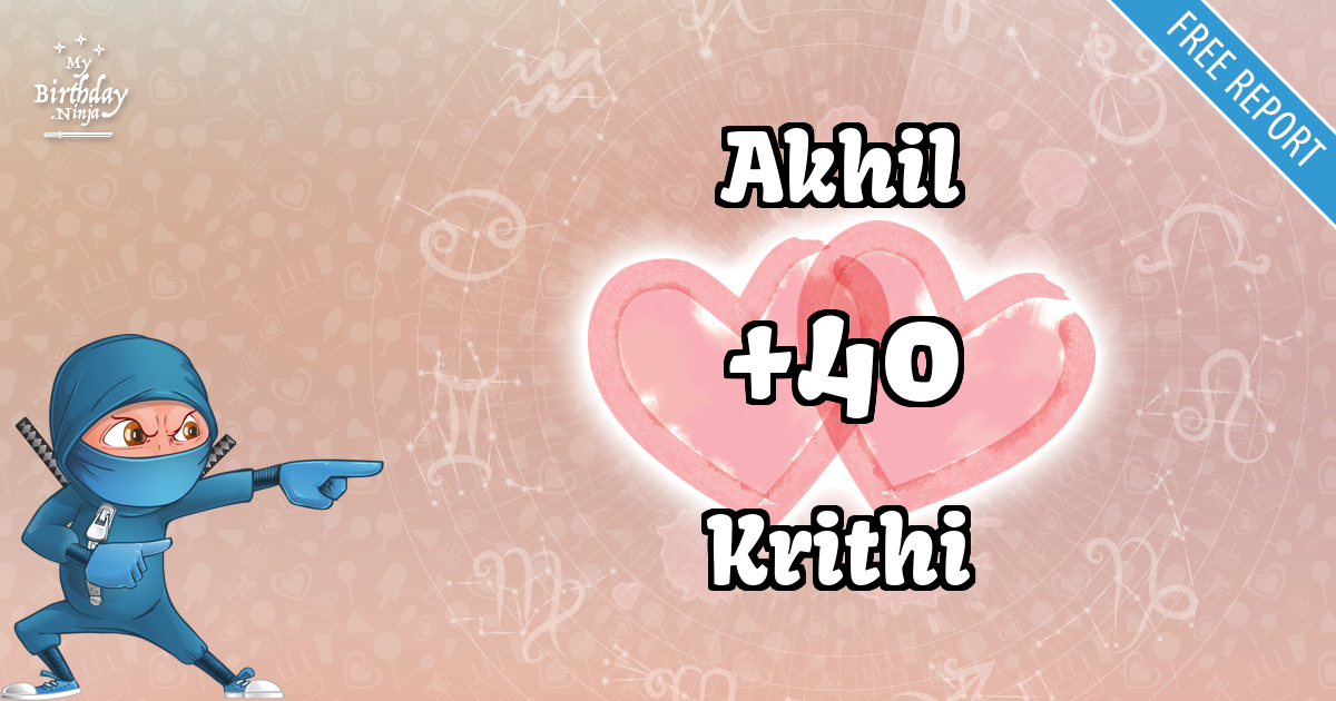 Akhil and Krithi Love Match Score