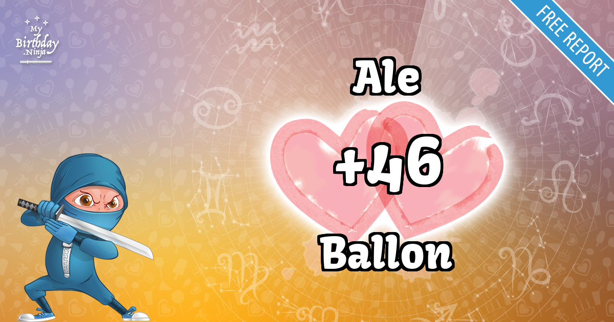 Ale and Ballon Love Match Score