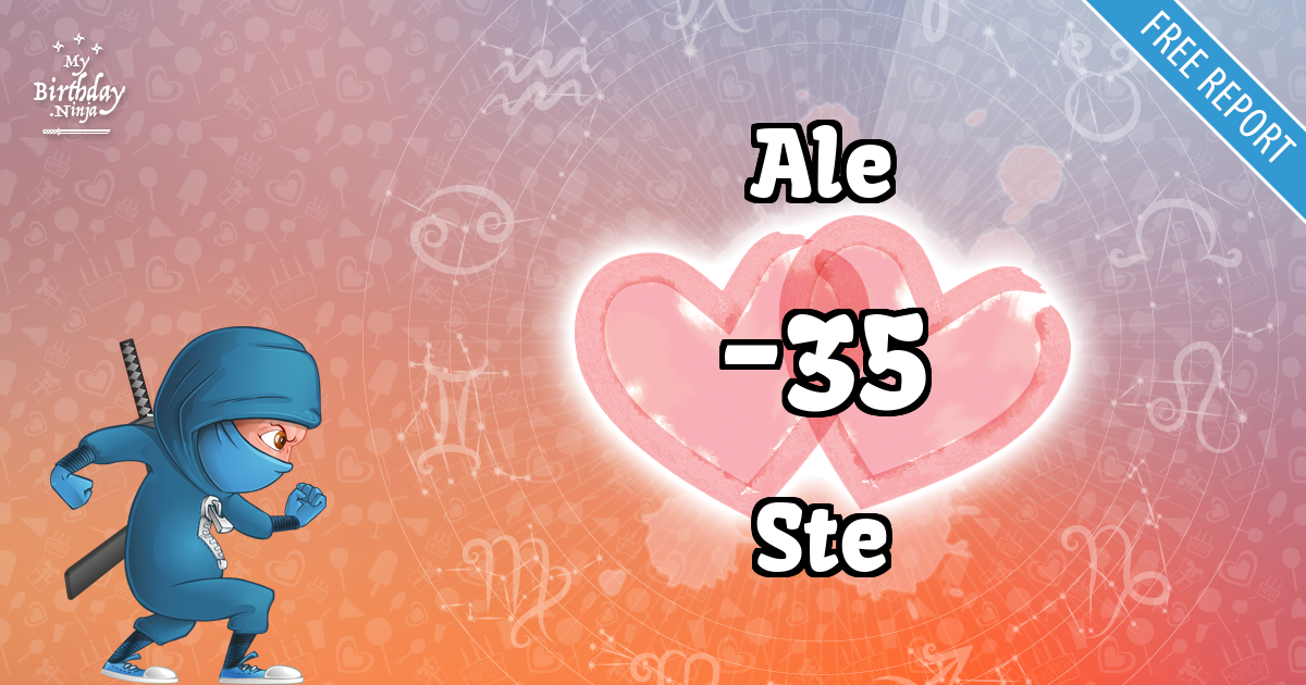 Ale and Ste Love Match Score