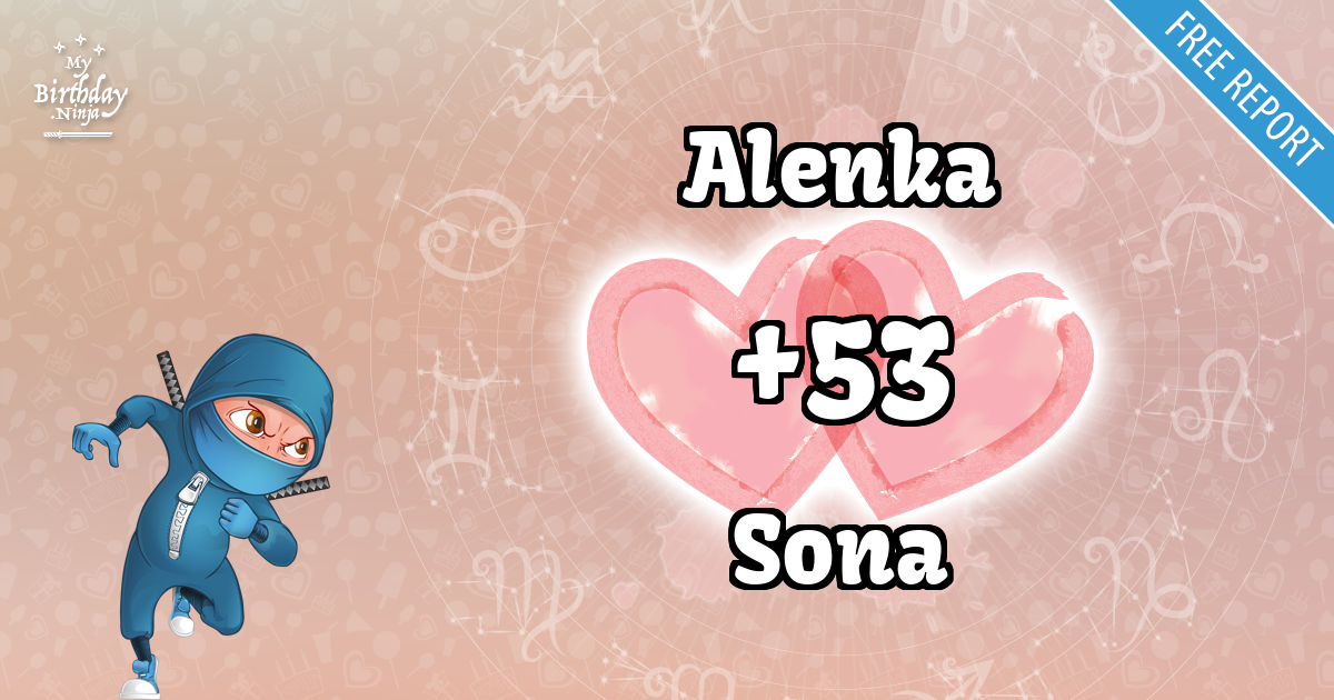 Alenka and Sona Love Match Score