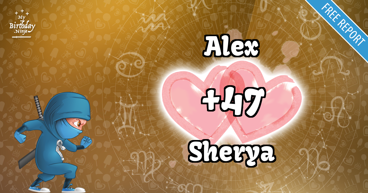 Alex and Sherya Love Match Score