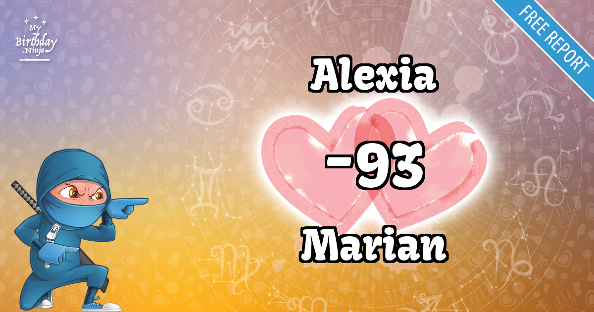 Alexia and Marian Love Match Score