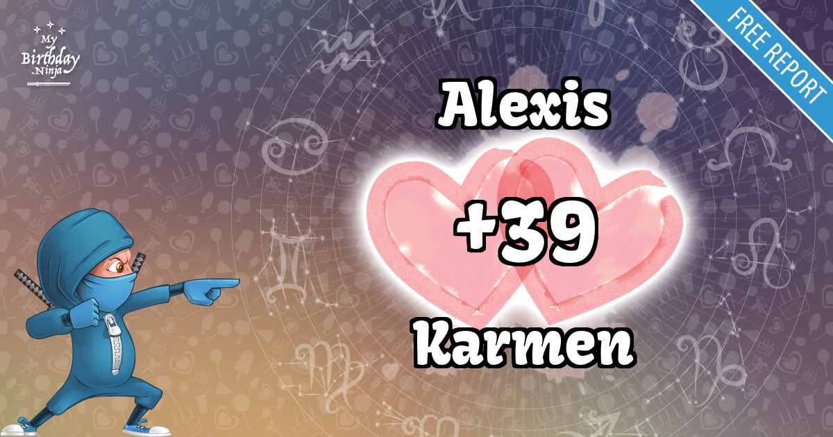 Alexis and Karmen Love Match Score