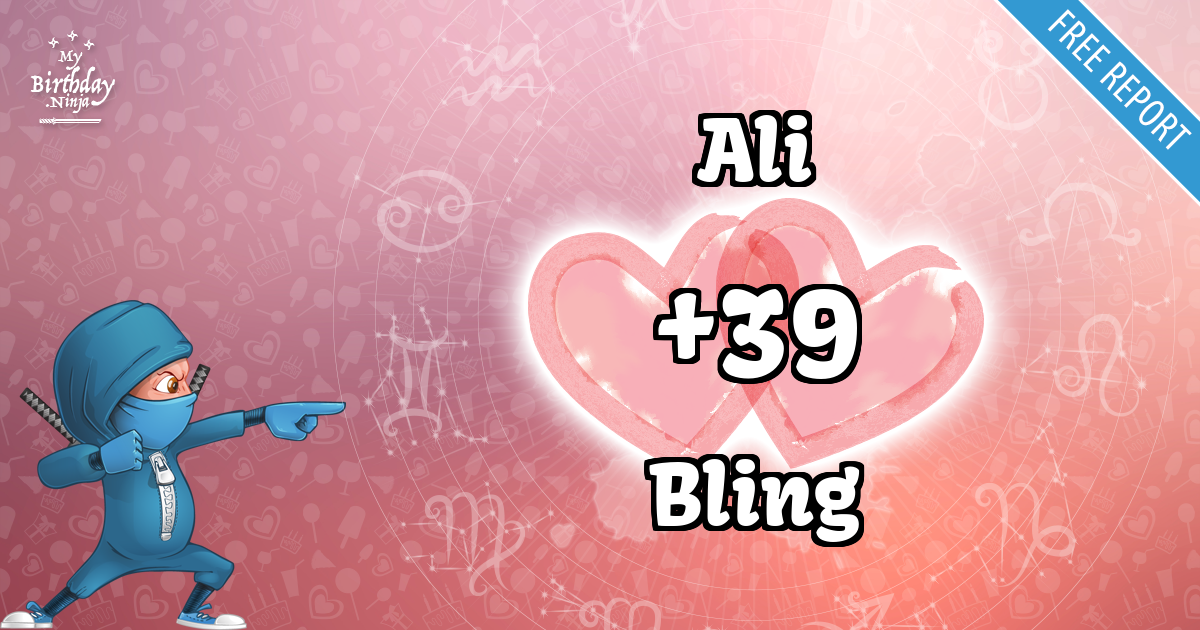 Ali and Bling Love Match Score