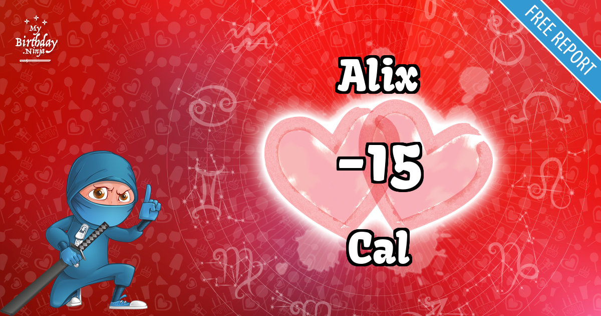Alix and Cal Love Match Score