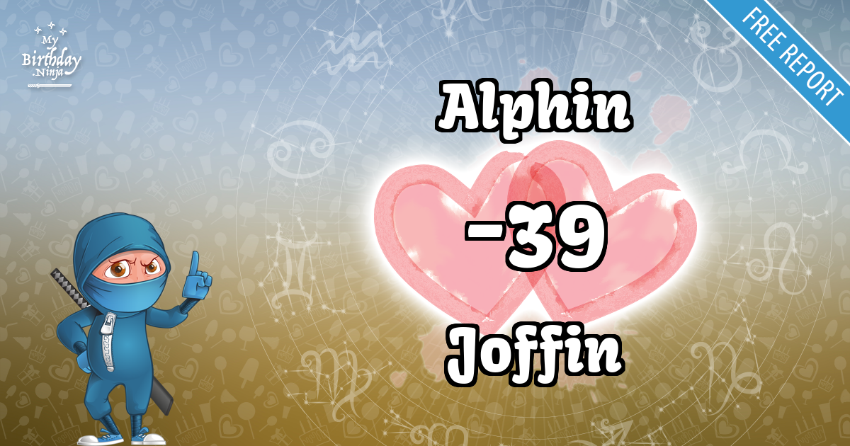 Alphin and Joffin Love Match Score