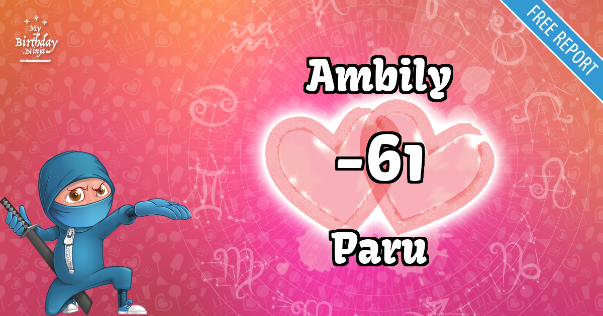 Ambily and Paru Love Match Score