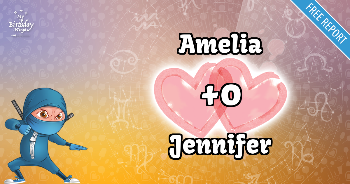 Amelia and Jennifer Love Match Score