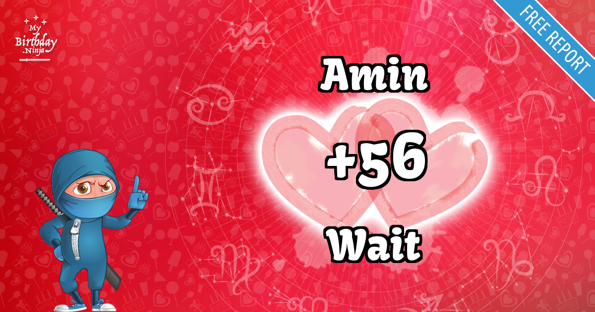 Amin and Wait Love Match Score
