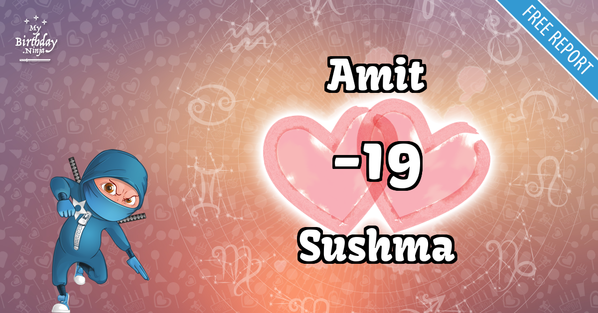 Amit and Sushma Love Match Score