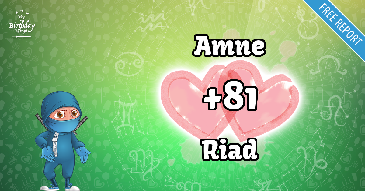 Amne and Riad Love Match Score