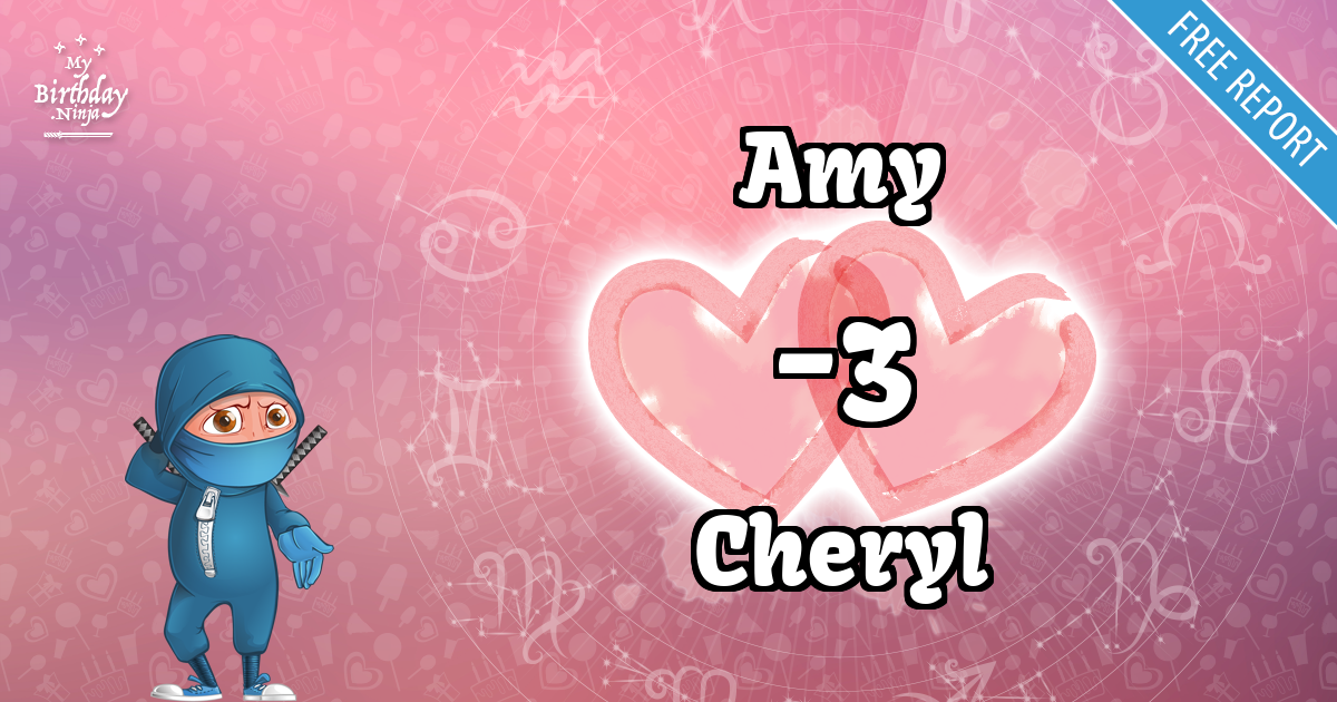 Amy and Cheryl Love Match Score