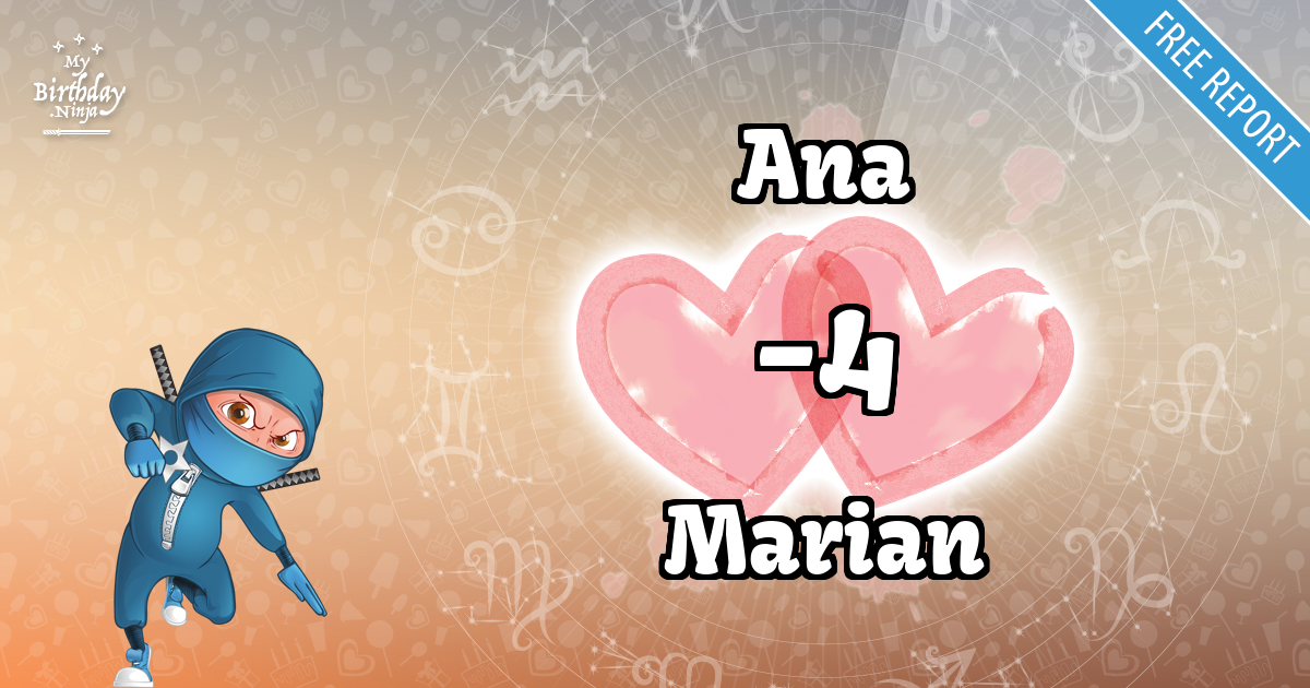 Ana and Marian Love Match Score
