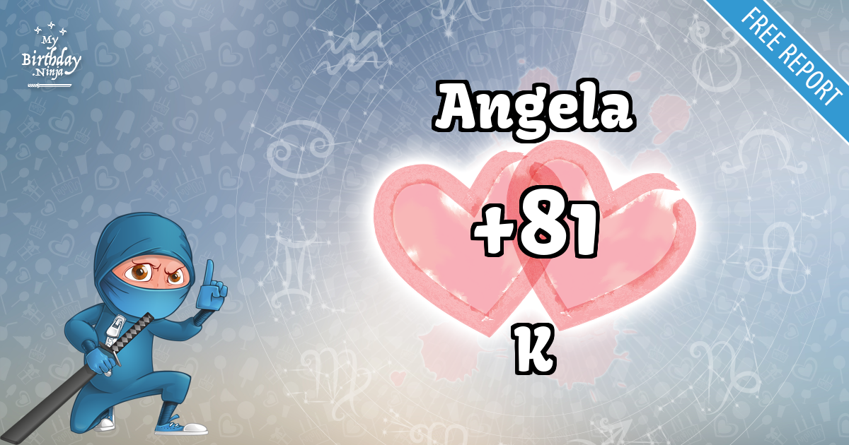 Angela and K Love Match Score