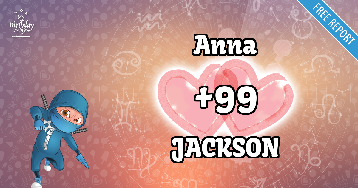 Anna and JACKSON Love Match Score