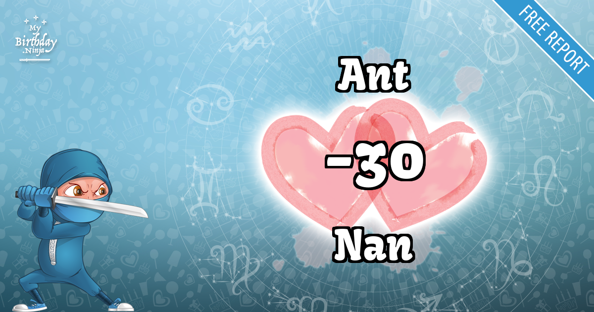 Ant and Nan Love Match Score