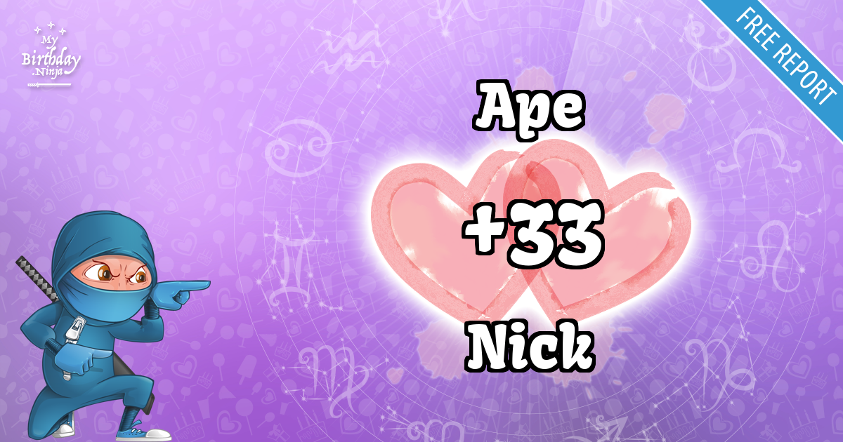 Ape and Nick Love Match Score