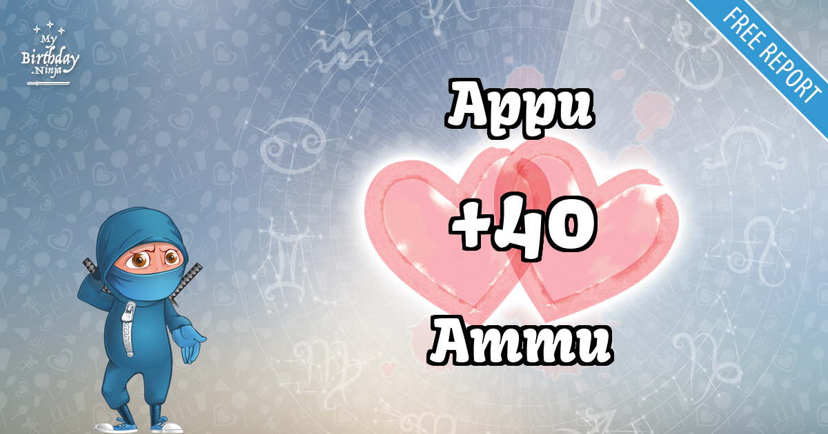 Appu and Ammu Love Match Score