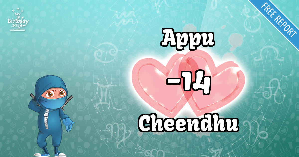 Appu and Cheendhu Love Match Score