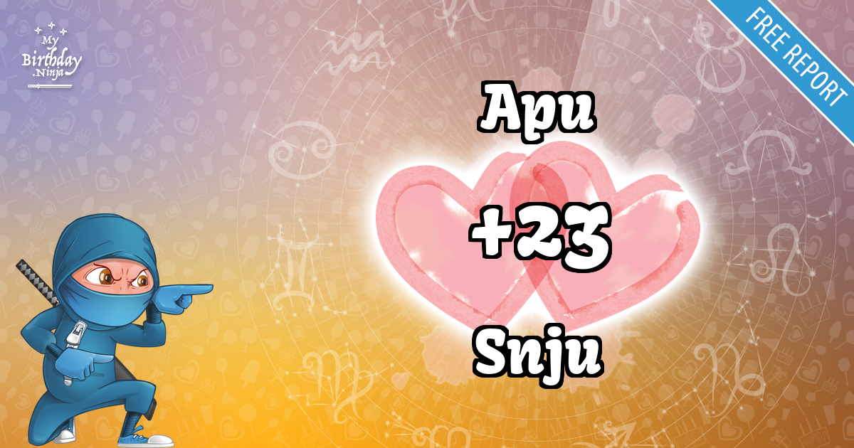 Apu and Snju Love Match Score