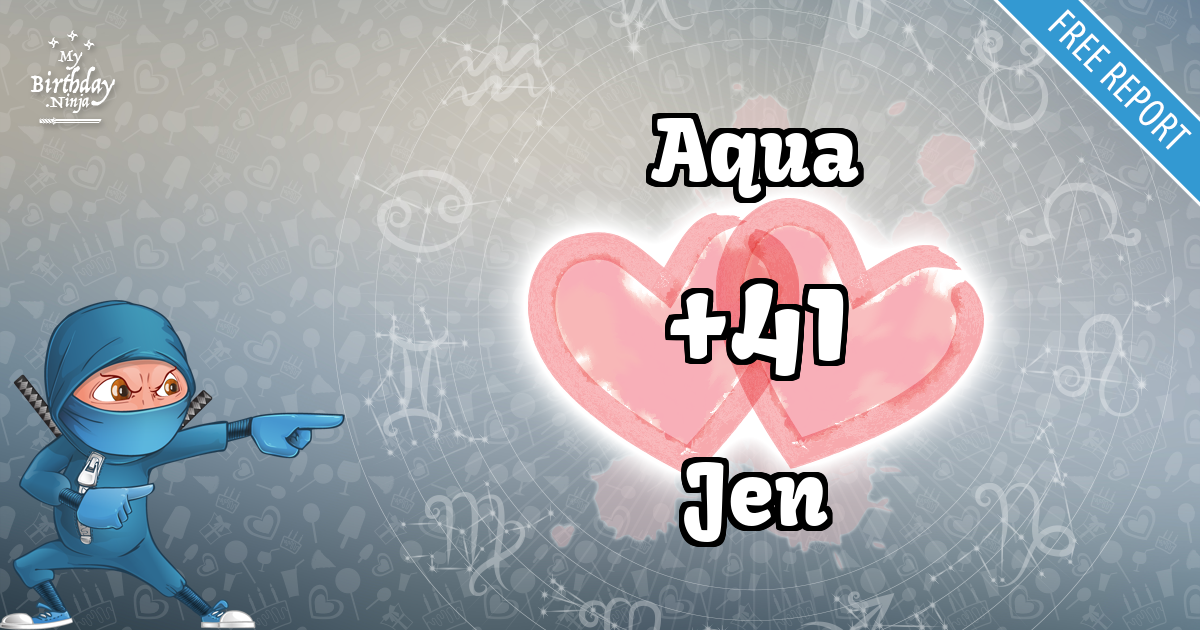 Aqua and Jen Love Match Score