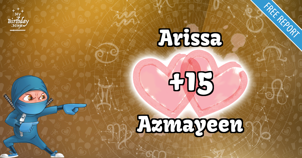 Arissa and Azmayeen Love Match Score