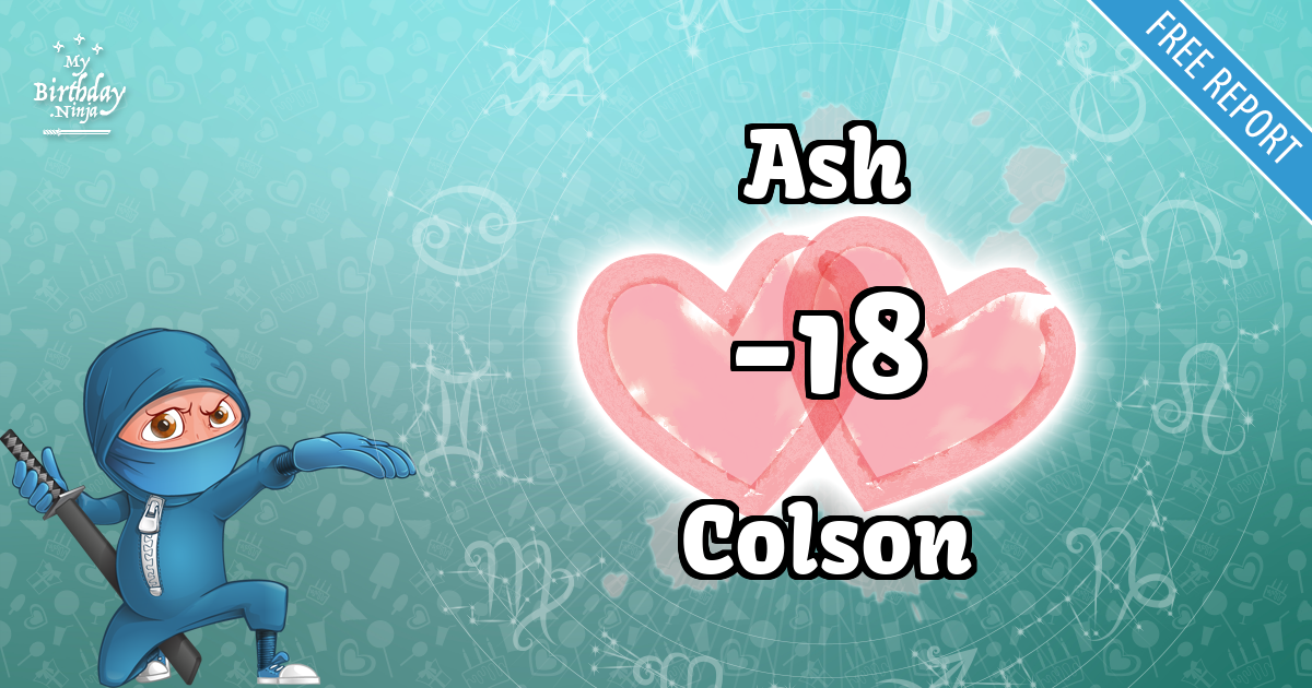 Ash and Colson Love Match Score
