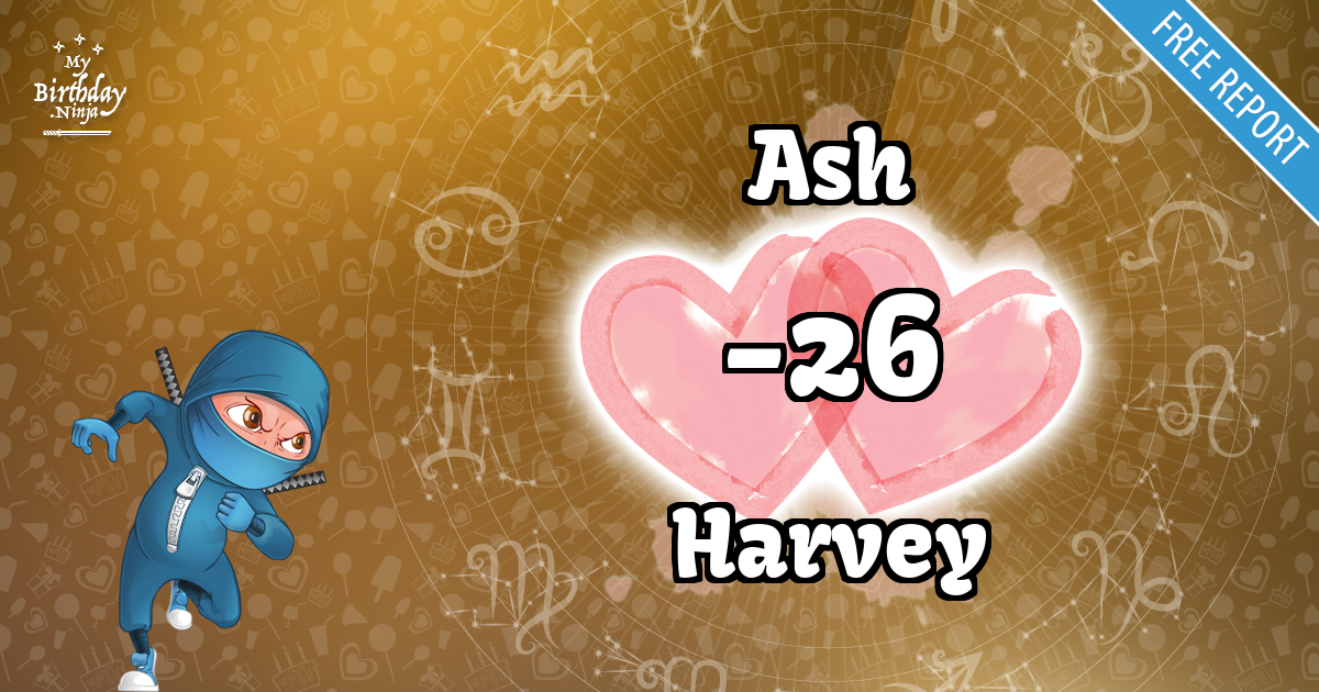 Ash and Harvey Love Match Score