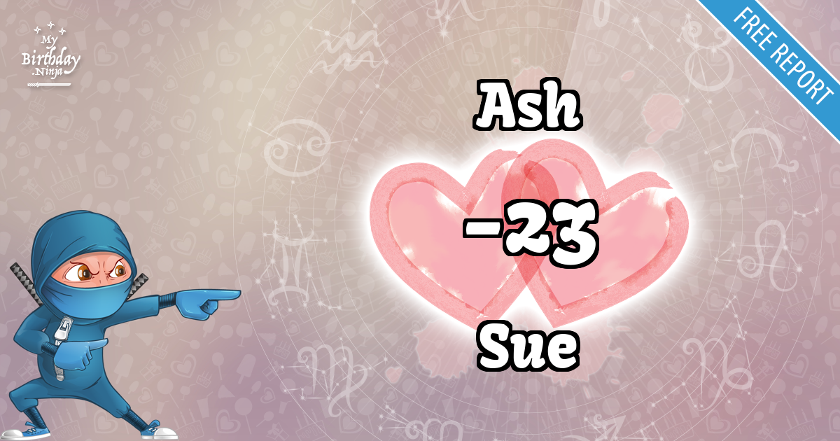 Ash and Sue Love Match Score