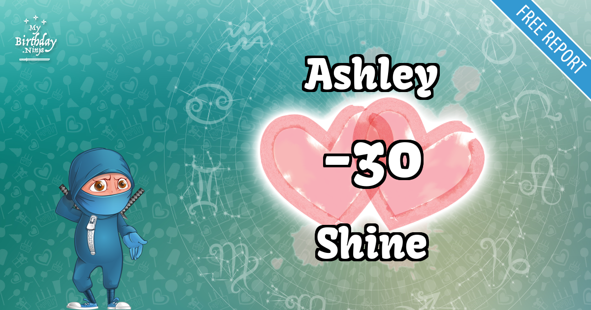 Ashley and Shine Love Match Score