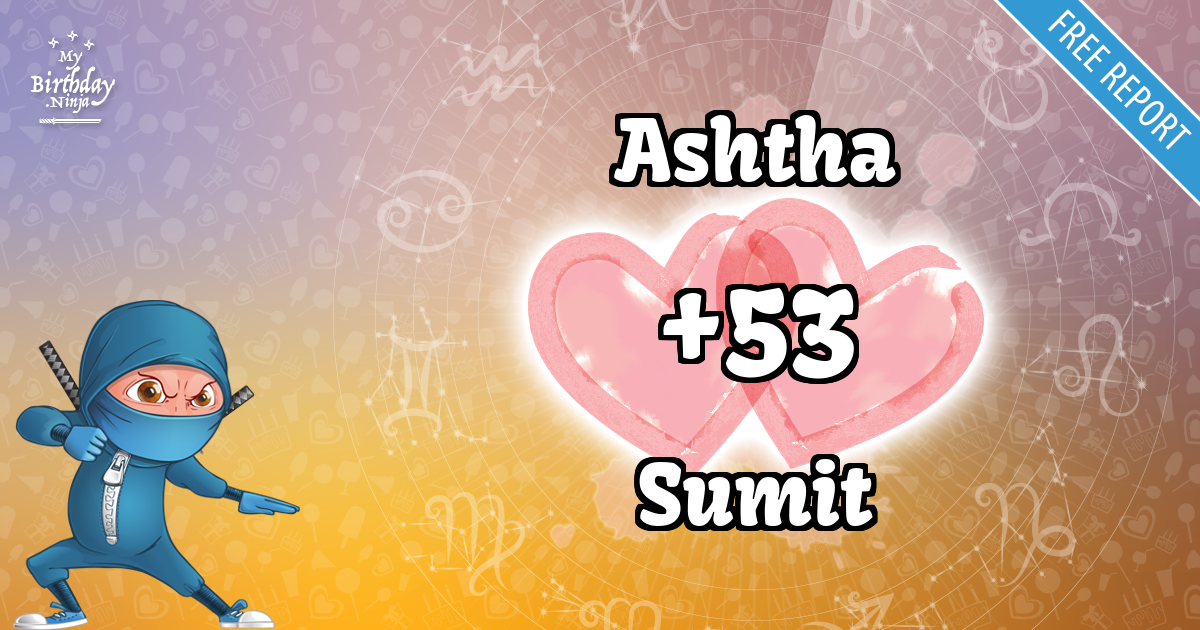 Ashtha and Sumit Love Match Score