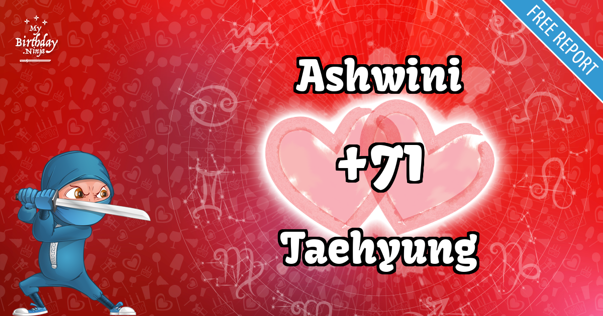Ashwini and Taehyung Love Match Score