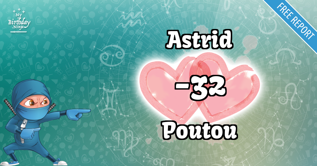 Astrid and Poutou Love Match Score