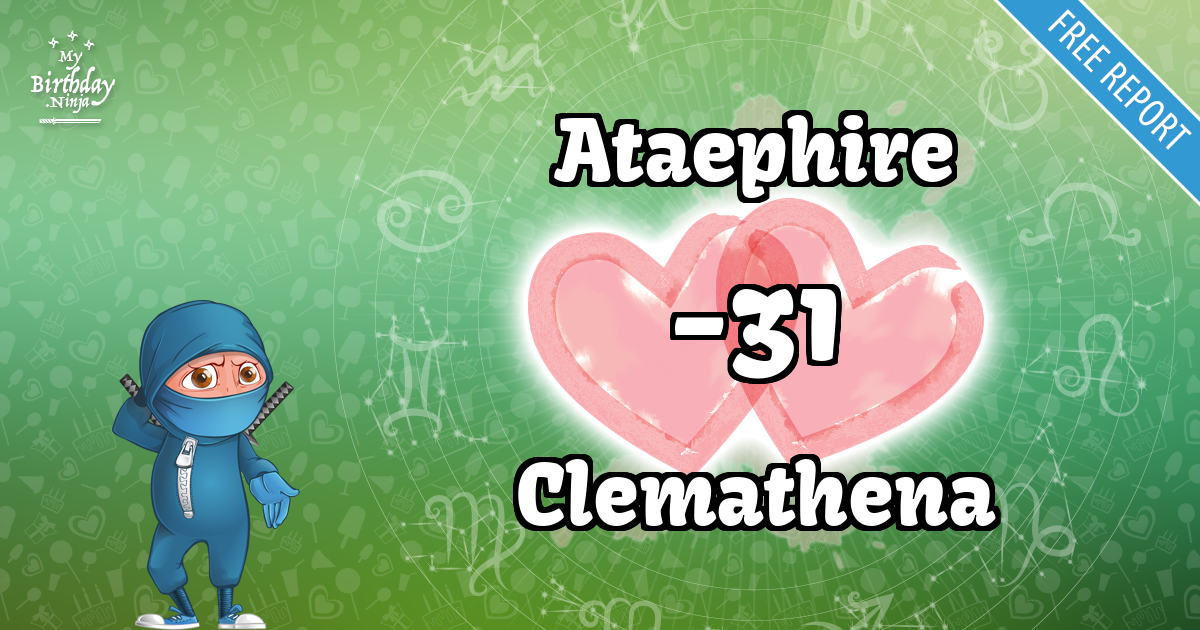 Ataephire and Clemathena Love Match Score