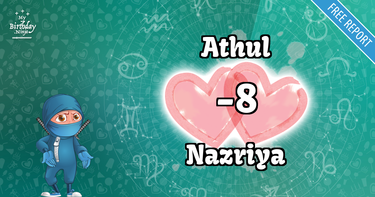 Athul and Nazriya Love Match Score