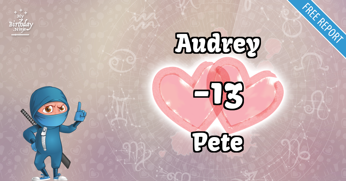Audrey and Pete Love Match Score