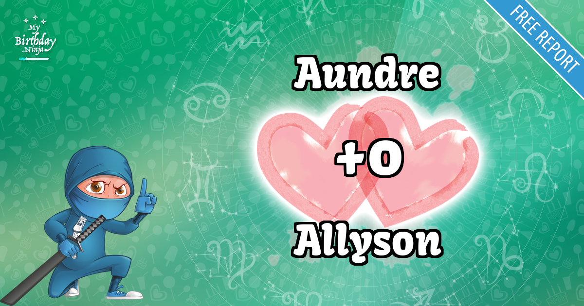 Aundre and Allyson Love Match Score