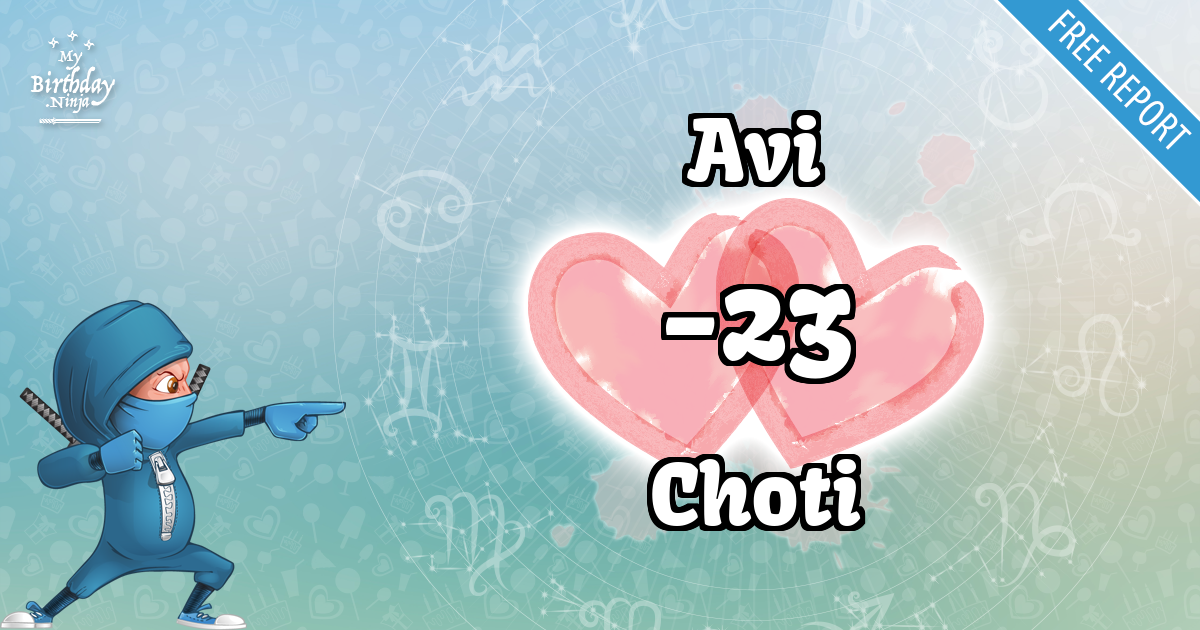 Avi and Choti Love Match Score