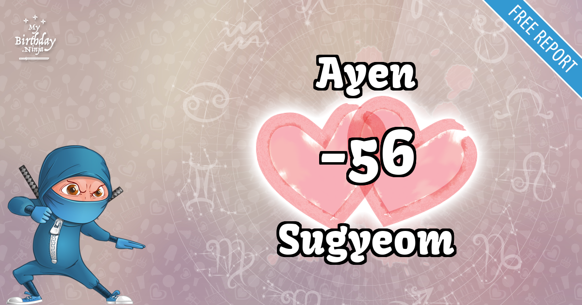 Ayen and Sugyeom Love Match Score
