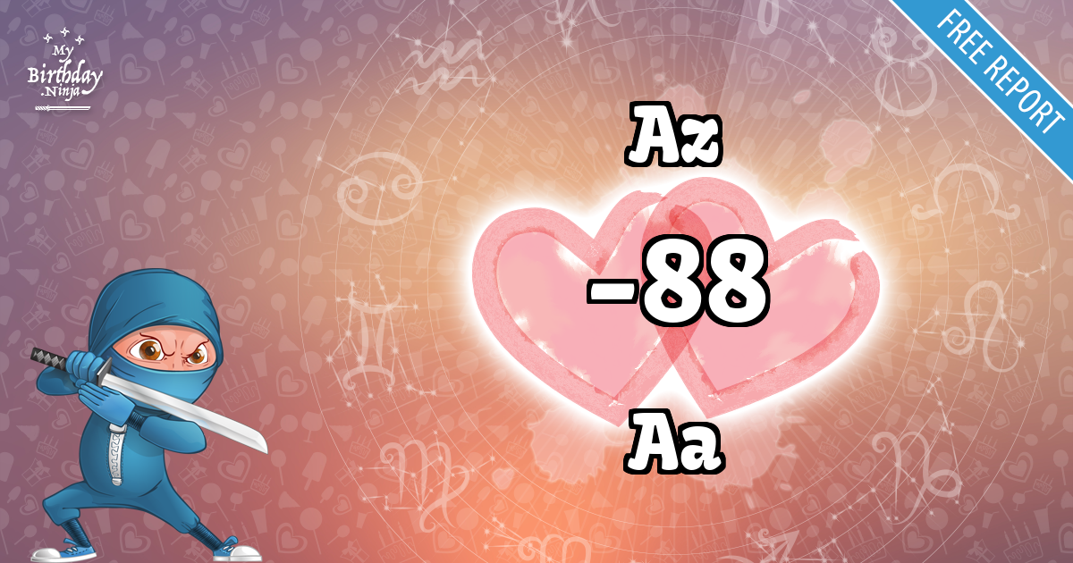 Az and Aa Love Match Score
