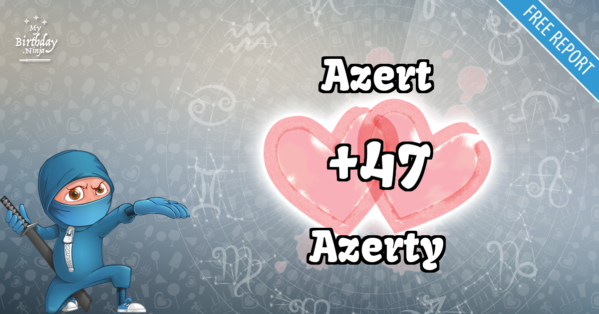 Azert and Azerty Love Match Score